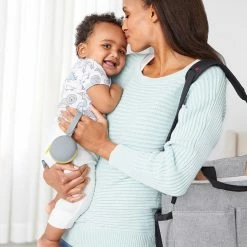 Skip Hop Pacifiers & Teethers Grab & Go Silicone Pacifier Holder - Grey