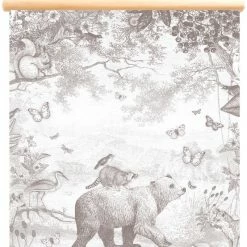 Little And Pure Productions Décor Poster Pimpelmees Forest Animals