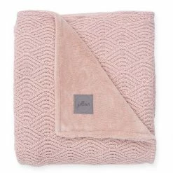 Jollein Blanket 100x150cm River Knit Coral Fleece 7 Jollein Blanket 100x150cm River Knit Coral Fleece