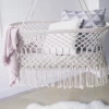 Detuin Baby Furniture Hanging Crib Macrame 1 Detuin Baby Furniture Hanging Crib Macrame