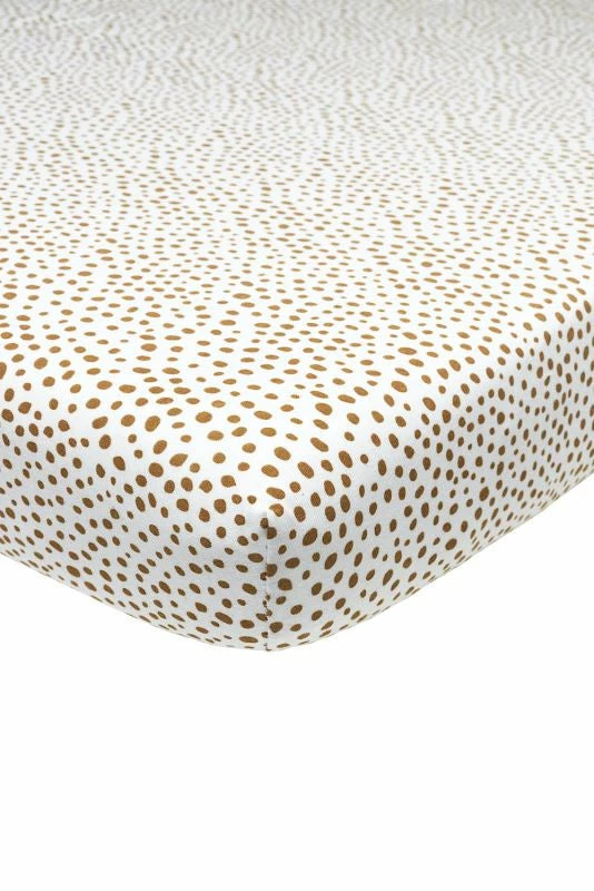 Linen Meyco Fitted Sheet Cheetah