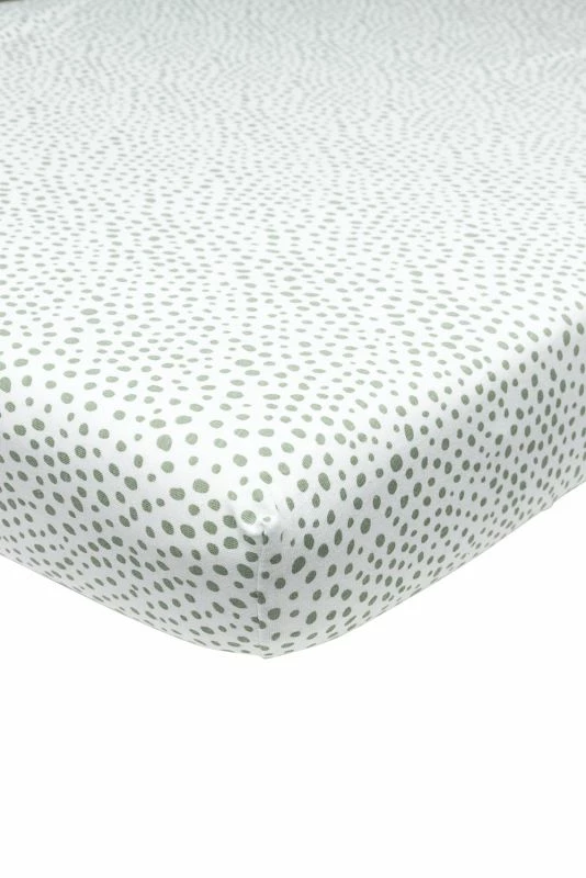 Linen Meyco Fitted Sheet Cheetah