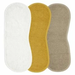 Meyco Basic Terry Burp Cloths 3pcs Bibs & Burp Cloths