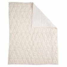 Linen Kids Depot Plaid Quilt Confetti 120 X150cm