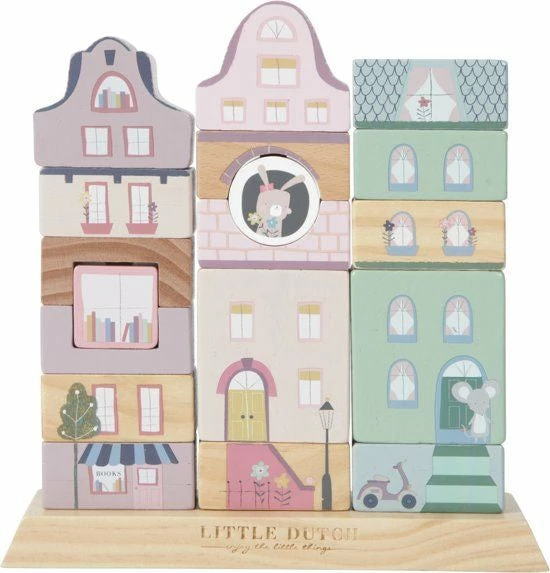 Little Dutch LD Toy Building Blocks Houses Little Adventure Toys 3 Little Dutch LD Toy Building Blocks Houses Little Adventure Toys