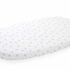 STOKKE Sleep Mini Fitted Sheet Linen