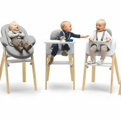 Stokke Steps Chair White Seat Highchairs