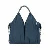 Lässig Bath & Changing Lassig Baby Bag Neckline Spin Dye Bleu Melange
