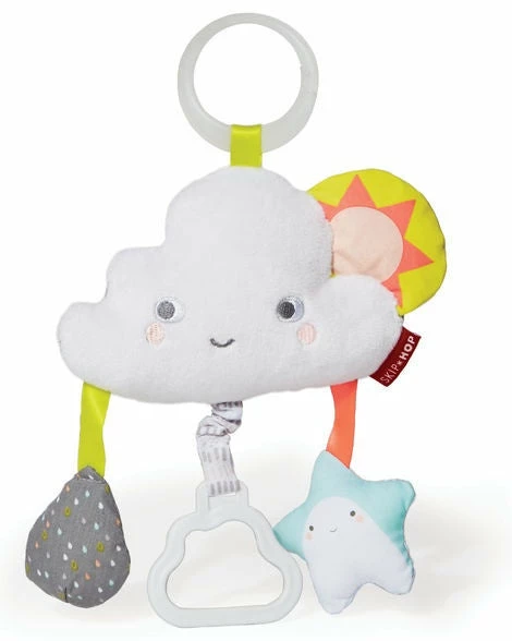 Skip Hop Silver Lining Cloud Jitter Stroller Toy Toys 3 Skip Hop Silver Lining Cloud Jitter Stroller Toy Toys