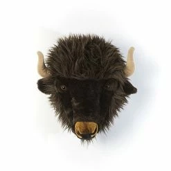 Wild & Soft Wall Trophy Bison Décor