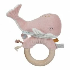 Little Dutch LD Ring Rattle Whale Toys