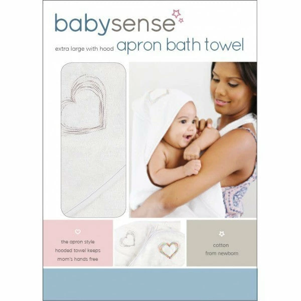 Baby Sense Apron Bath Towel 3 Baby Sense Apron Bath Towel