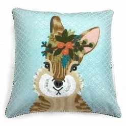 Only Natural Linen Cushion Rabbit