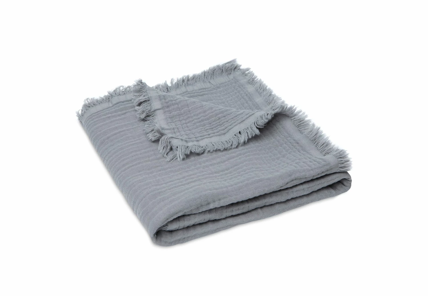 Jollein Blanket Muslin Fringe 75 X 100 Cm 13 Jollein Blanket Muslin Fringe 75 X 100 Cm