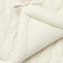 Linen Jollein Cot Bumper River Knit 35 X 180cm