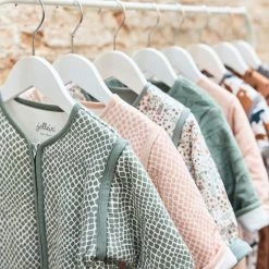 Jollein Linen Sleeping Bag With Detachable Sleeves 90cm