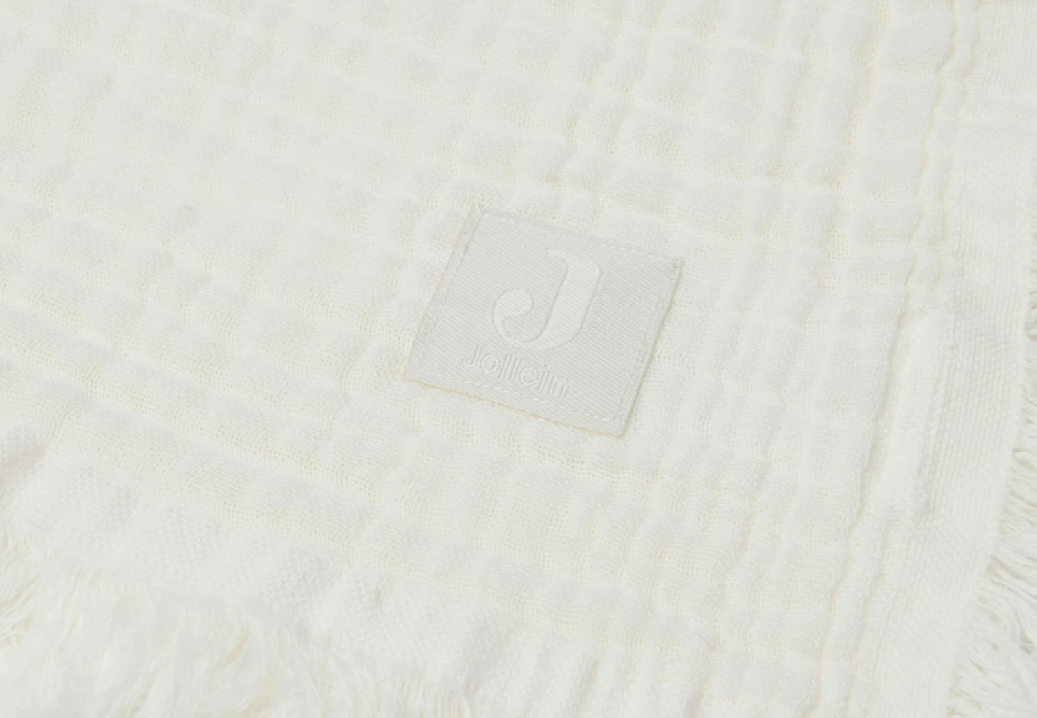 Jollein Blanket Muslin Fringe 120 X 120 Cm 16 Jollein Blanket Muslin Fringe 120 X 120 Cm