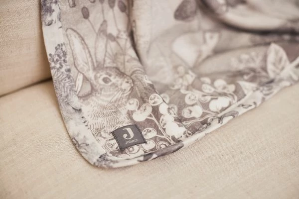 Jollein Jersey Blanket 75x100cm Forest Animals Linen 9 Jollein Jersey Blanket 75x100cm Forest Animals Linen