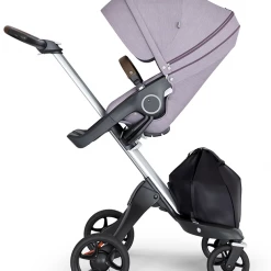 Stokke Xplory 2018 V6 Stroller Silver Chassis From