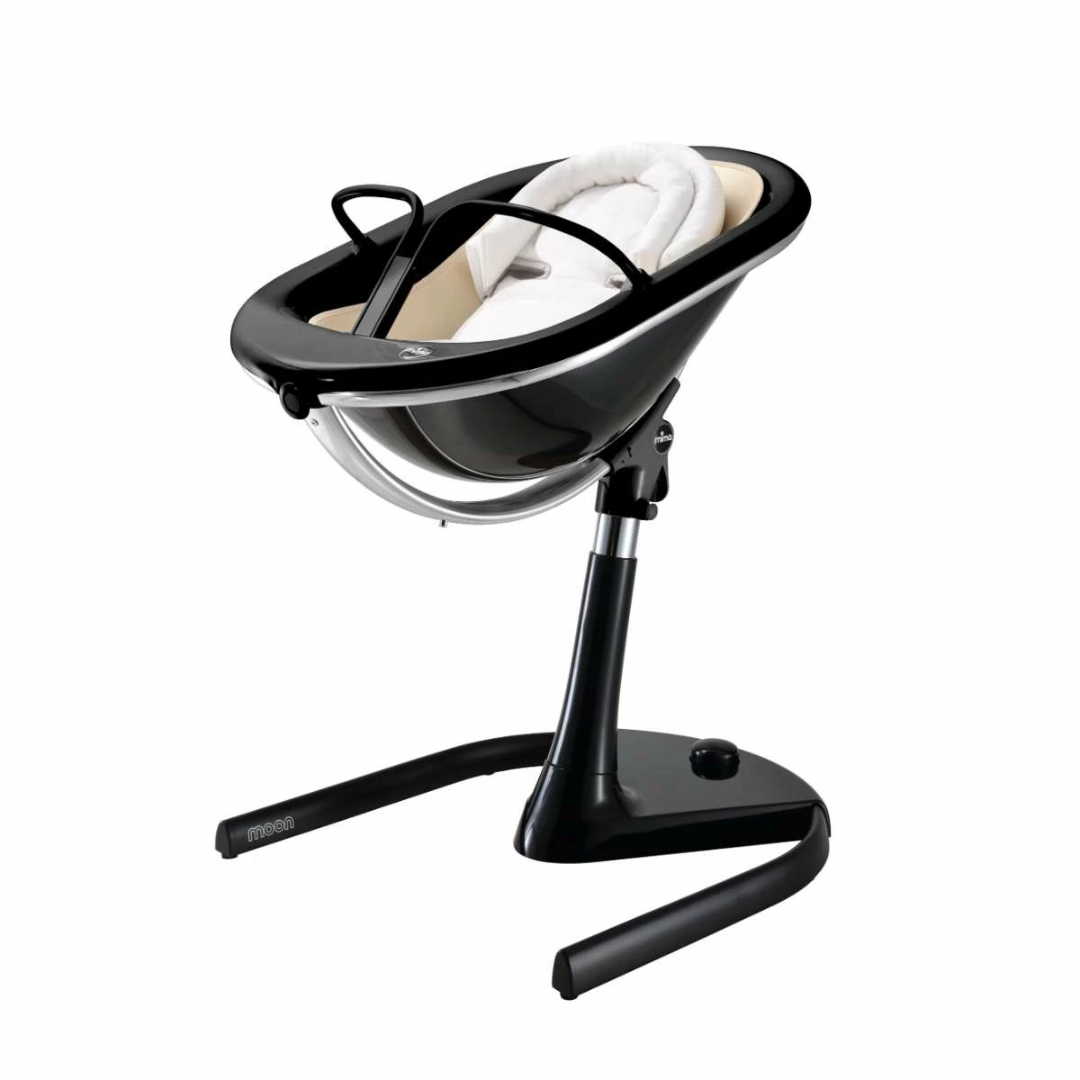 Highchairs Mima Moon High Chair Black 11 Highchairs Mima Moon High Chair Black
