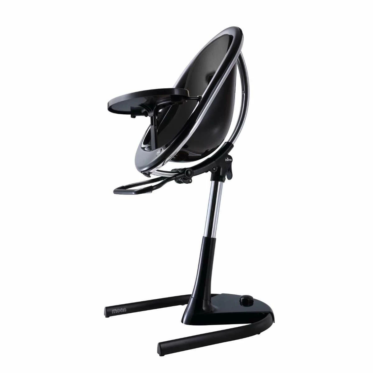 Highchairs Mima Moon High Chair Black 8 Highchairs Mima Moon High Chair Black