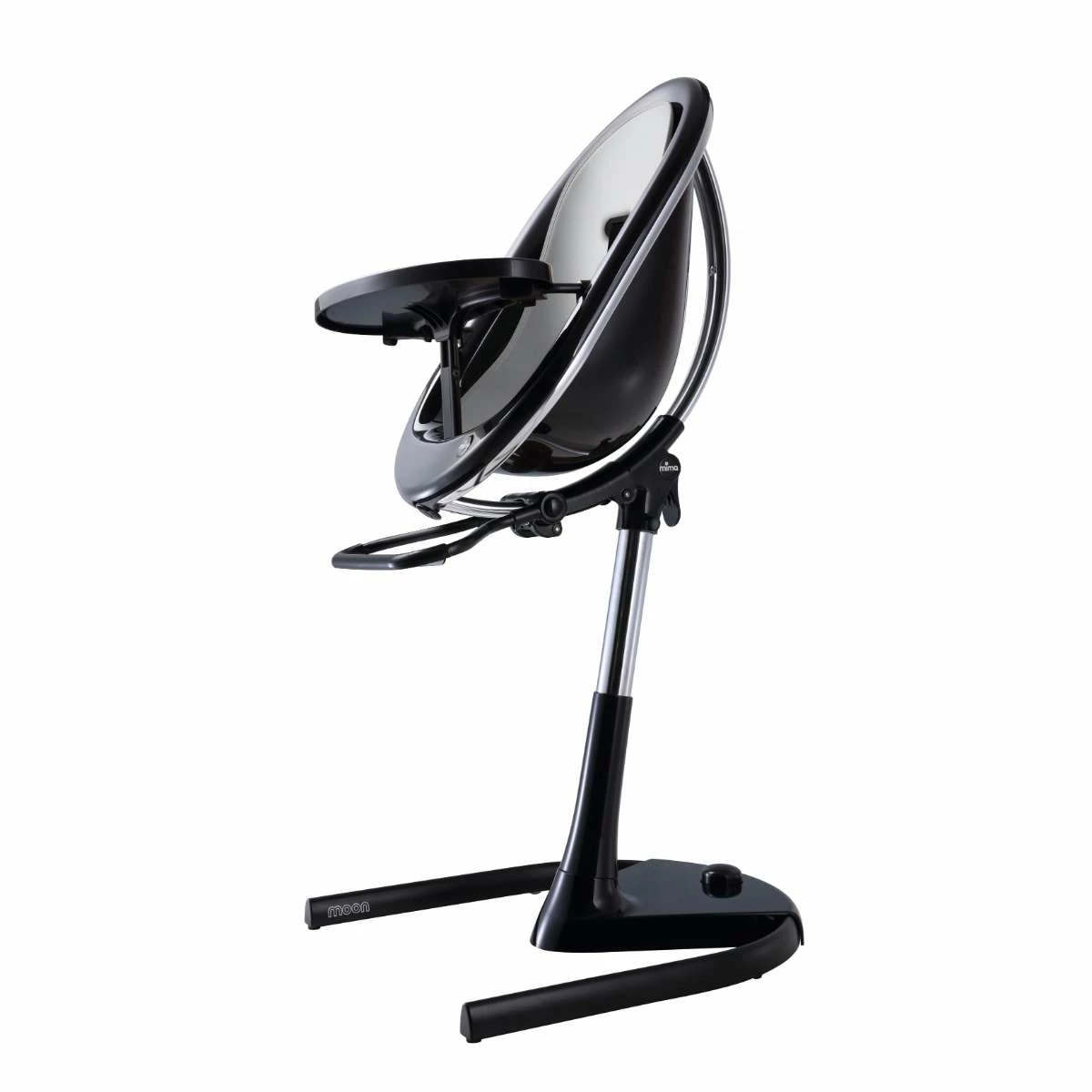 Highchairs Mima Moon High Chair Black 5 Highchairs Mima Moon High Chair Black