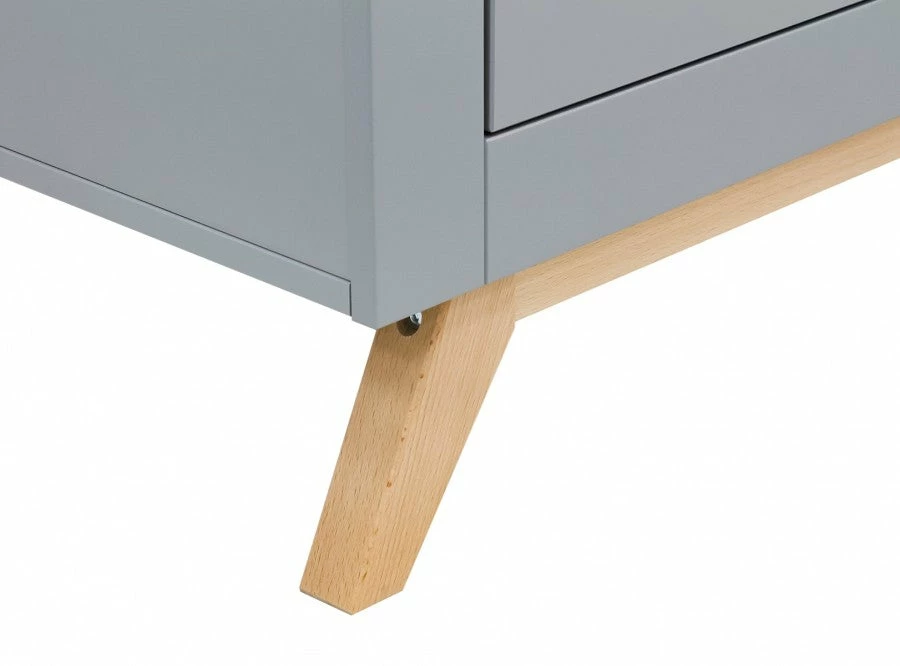 Bopita Baby Furniture Fenna 3 Drawer Dresser Grey/ Natural 6 Bopita Baby Furniture Fenna 3 Drawer Dresser Grey/ Natural