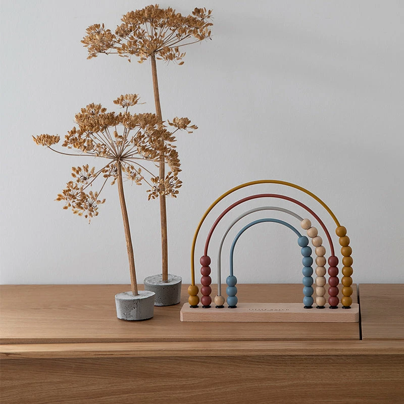 Little Dutch LD Rainbow Abacus- Pure & Nature Toys 4 Little Dutch LD Rainbow Abacus- Pure & Nature Toys