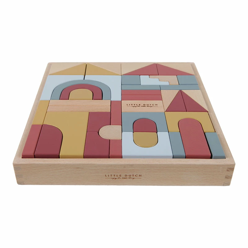 Little Dutch LD Wooden Blocks In Box 4 Little Dutch LD Wooden Blocks In Box