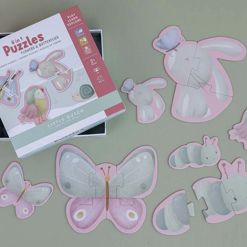 Little Dutch LD Shape Puzzle Toys 6 Little Dutch LD Shape Puzzle Toys