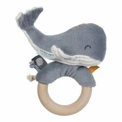 Little Dutch LD Ring Rattle Whale Toys