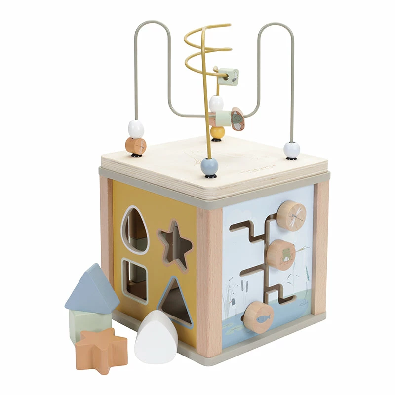 Little Dutch LD Wooden Activity Cube 5 Little Dutch LD Wooden Activity Cube