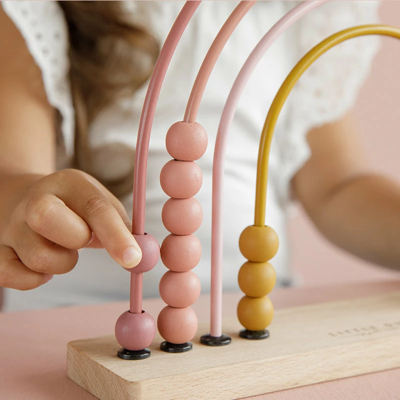 Little Dutch LD Wooden Rainbow Abacus Toys 4 Little Dutch LD Wooden Rainbow Abacus Toys