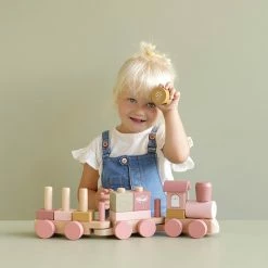 Little Dutch LD Wooden Stacking Train 14 Little Dutch LD Wooden Stacking Train
