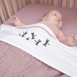 Meyco Linen Blanket Romantic Flower 100x150cm