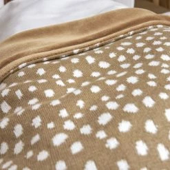 Meyco Blanket Cheetah 75x100cm Linen