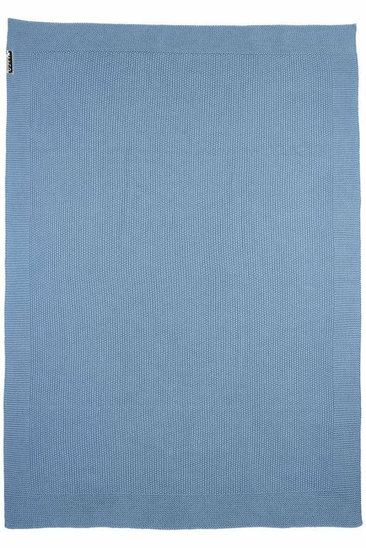 Meyco Linen Organic Cot Blanket Mini Relief 100x150cm 12 Meyco Linen Organic Cot Blanket Mini Relief 100x150cm
