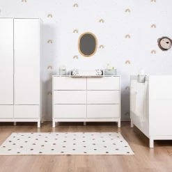 Childhome Jota 6 Drawer Chest + Changing Unit