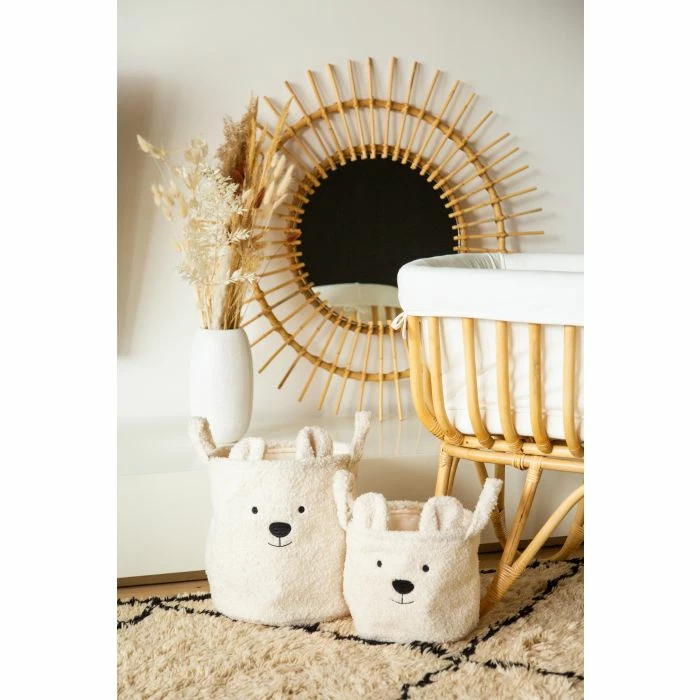 Childhome Teddy Storage Basket 30x30x30cm- Baby Furniture 7 Childhome Teddy Storage Basket 30x30x30cm- Baby Furniture