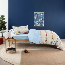 Linenhouse Linen Duvet Cover Traffic Stop