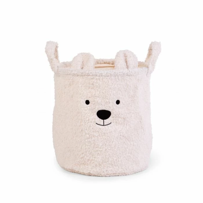 Childhome Teddy Storage Basket 30x30x30cm- Baby Furniture 5 Childhome Teddy Storage Basket 30x30x30cm- Baby Furniture