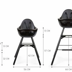 Childhome Evolu Highchair Complete Black 13 Childhome Evolu Highchair Complete Black