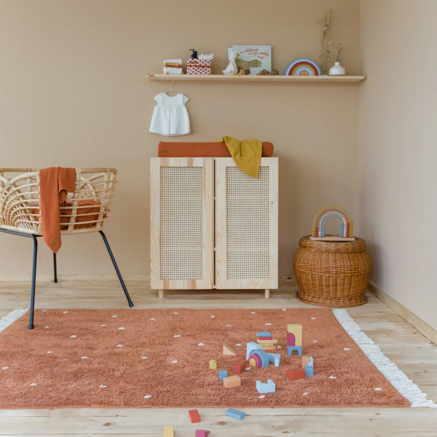 Little Dutch LD Rug Dot Pure 170 X 120 Cm Décor 12 Little Dutch LD Rug Dot Pure 170 X 120 Cm Décor