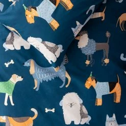 Linenhouse Duvet Cover Set Dog Days Linen