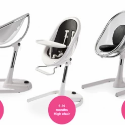 Mima Moon High Chair White Highchairs 21 Mima Moon High Chair White Highchairs