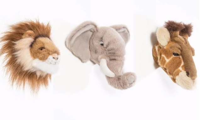 Wild & Soft Wall Trophy Safari Gift Box Décor 6 Wild & Soft Wall Trophy Safari Gift Box Décor
