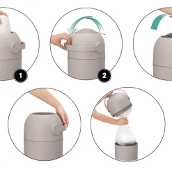 Kidsmill We-too Diaper Bin Baby Furniture 14 Kidsmill We-too Diaper Bin Baby Furniture