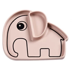 Done By Deer Feeding Silicone Stick & Stay Plate Elphee 10 Done By Deer Feeding Silicone Stick & Stay Plate Elphee