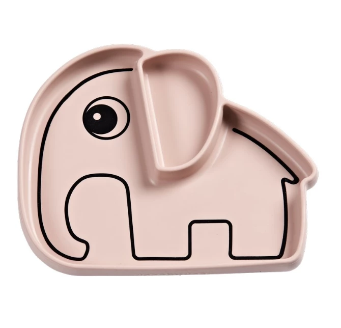 Done By Deer Feeding Silicone Stick & Stay Plate Elphee 6 Done By Deer Feeding Silicone Stick & Stay Plate Elphee