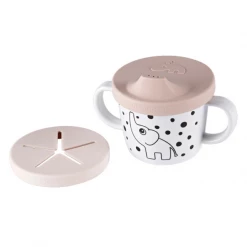 Done By Deer Silicone Spout/ Snack Cup Elphee